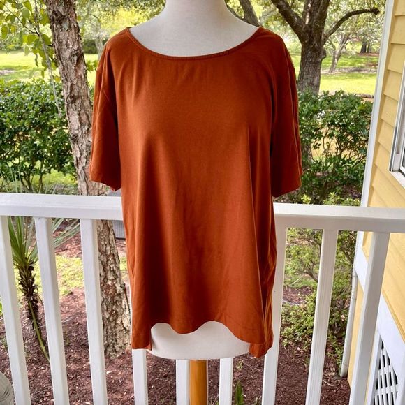 Cuyana Tops - Cuyana High-Low Tee